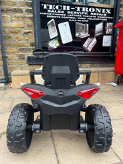 New 24V Kids Ride on XXL Big Size Seat Quad Bike with Remote - Khaki