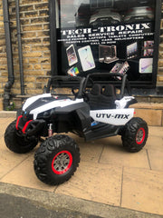 Kids UTV Quad Buggy 24v Electric Ride-on Toy with MP4 TV 2 Seater