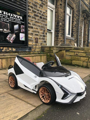 Kids Lamborghini Sian Electric Ride-on Car with Parent Remote, Now With MP4
