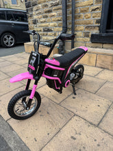 Ride on 24V Kids Electric Motorbike 350W Motors with Twist Grip Throttle -