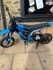 Ride on 24V Kids Electric Motorbike 350W Motors with Twist Grip Throttle -