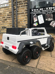 Mercedes G63 6X6 AMG Adult Edition White Also Remote & Self Drive