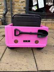 New Willys Jeep 4WD 12v single seat kids car - Pink