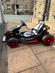 New Predatour 24v Drift Electric Kids Ride on Go Kart - Black