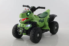 Kids Dinosaur Jurassic 6V Ride On Quad: Roar-some Adventures for Little Dino Fans!