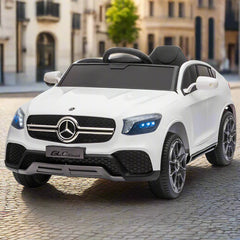Licensed Mercedes Benz GLC 12V Ride on Kids Car with Remote - White & Pink Available