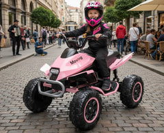 24V Kids Ride on Electric Quad Bike ATV 2x200W Motors EVA Wheels