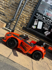 Licensed 12v Mercedes-AMG GT3 Kids Ride on Car - Orange Or Green