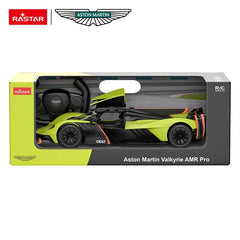 Rastar RC 1:14 Aston Martin Valkyrie AMR Pro Kids Remote Control Toy Car - Green