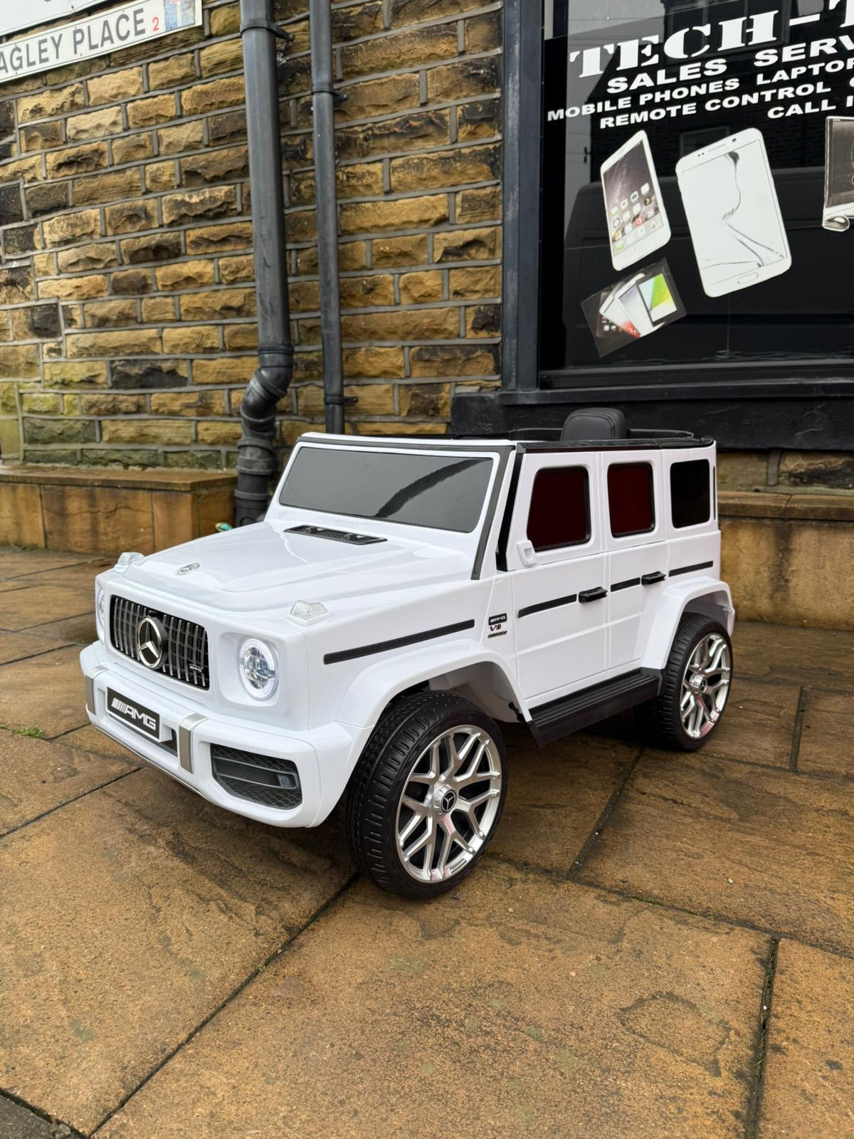 Licensed Mercedes G63 12v Ride on Car SUV with Remote - With High Doors