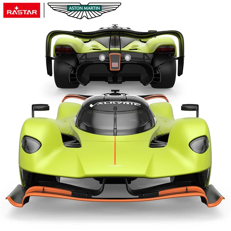 Rastar RC 1:14 Aston Martin Valkyrie AMR Pro Kids Remote Control Toy Car - Green