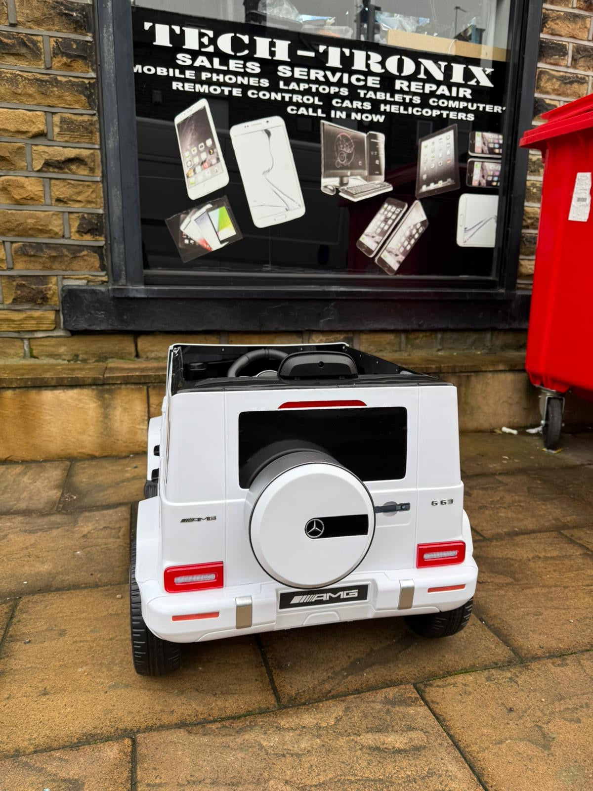 Licensed Mercedes G63 12v Ride on Car SUV with Remote - With High Doors