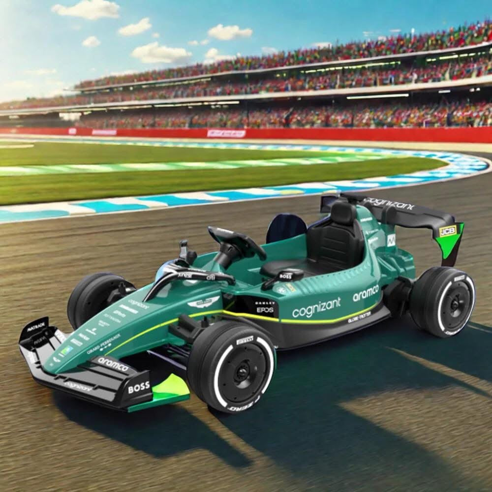 Formula F1 Kids Ride On Car, Parental Remote Control & Self Drive