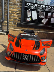 Licensed 12v Mercedes-AMG GT3 Kids Ride on Car - Orange Or Green