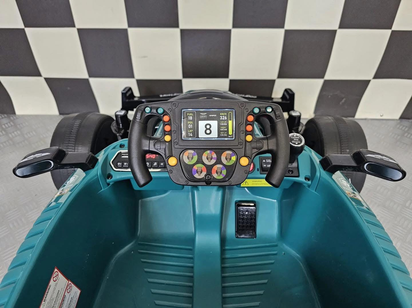 Formula F1 Kids Ride On Car, Parental Remote Control & Self Drive