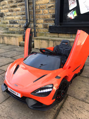 Mclaren 765LT Electric 12V Kids, Remote Control & Self Drive