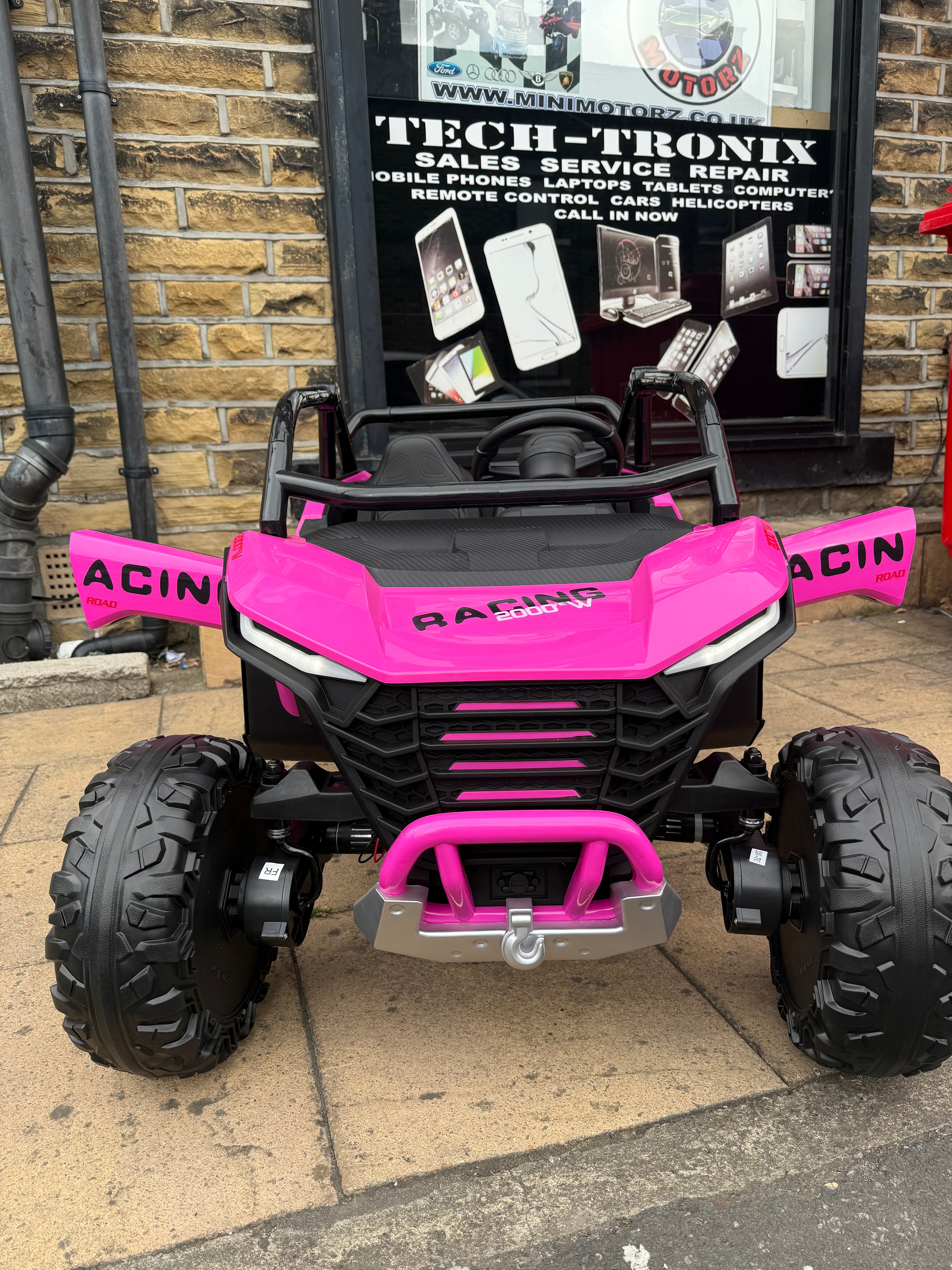 24v Two Seater Ride on Buggy With Remote Desert UTV with 4 x Motors