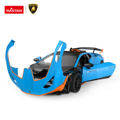 Rastar RC 1:14 Lamborghini Huracan STO Kids Remote Control Toy Car - Blue