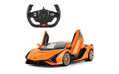 Rastar RC 1:14 Lamborghini Sian Kids Remote Control Toy Car - Orange