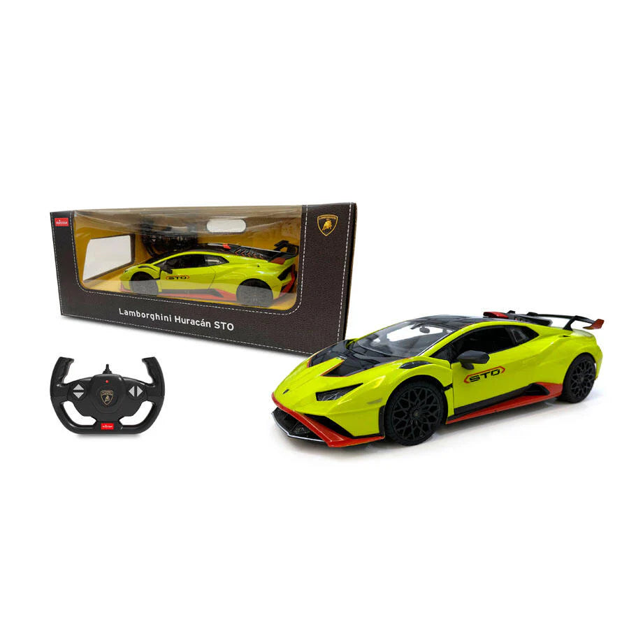 Rastar RC 1:14 Lamborghini Huracan STO Kids Remote Control Toy Car - Green