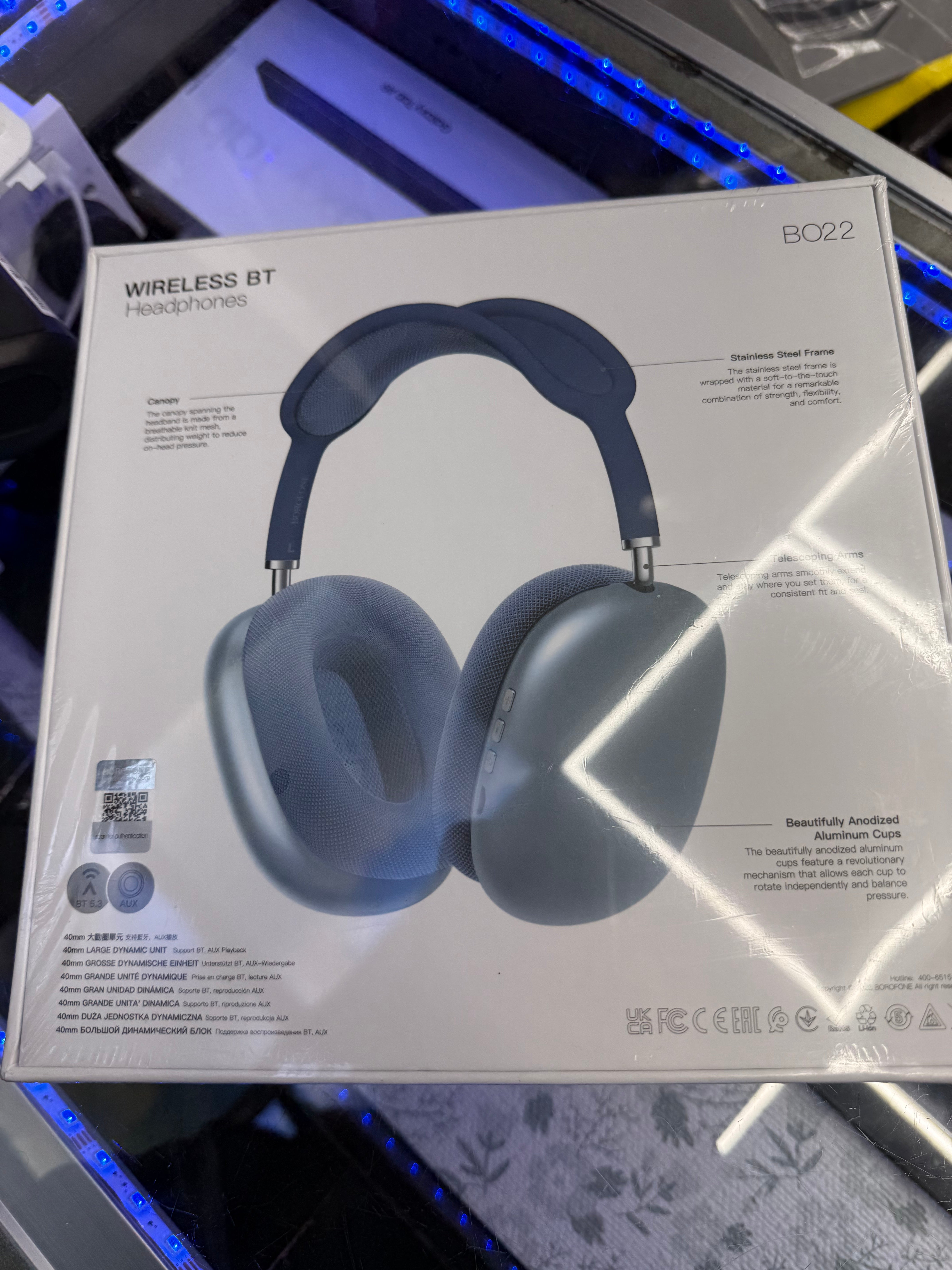 BoroFone Wireless Bluetooth headphones