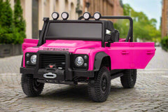 Licensed Land Rover Defender 110 SVX/ BIG SPEC 24v Battery/ Eva Rubber Wheels!