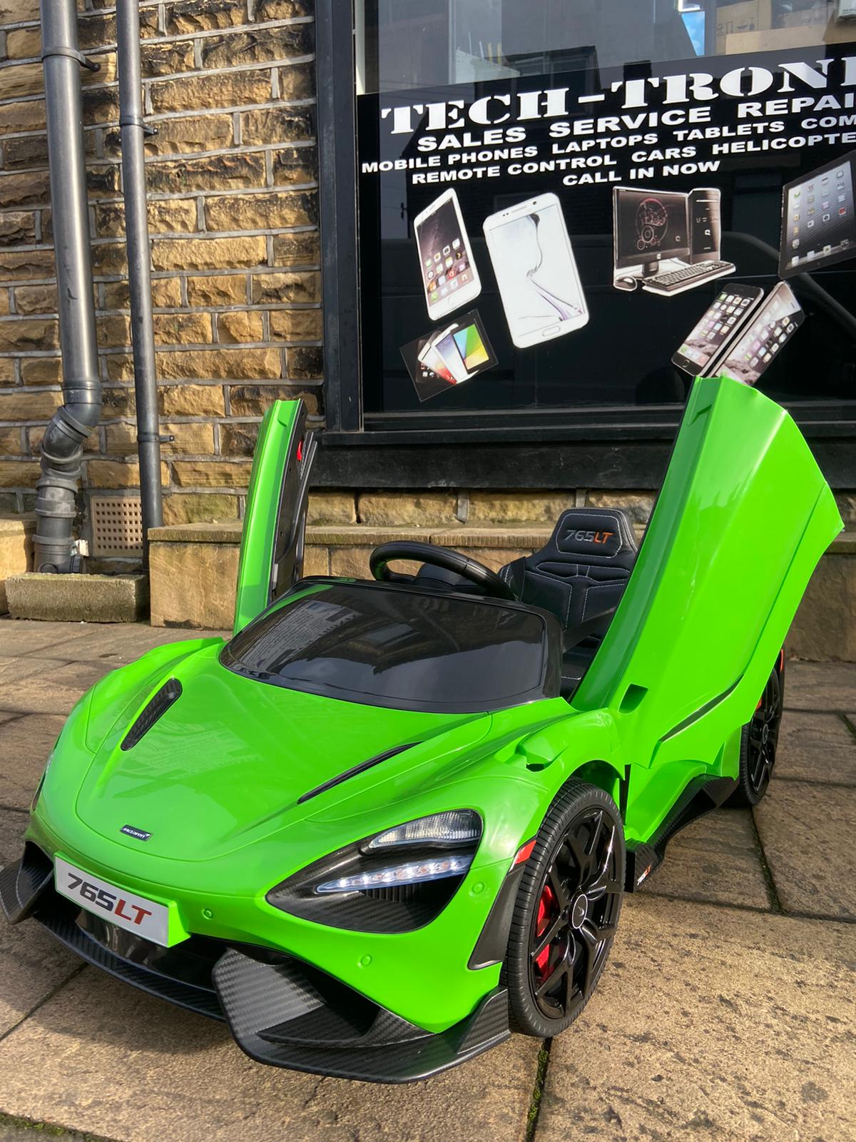 Mclaren 765LT Electric 12V Kids, Remote Control & Self Drive